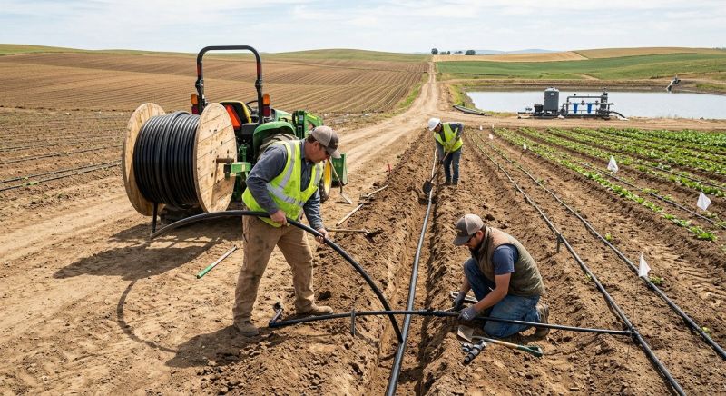 Field Irrigation Installation in Honolulu, HI