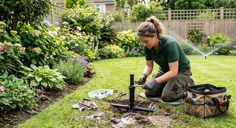 Garden Sprinkler Repair in Aiken, SC