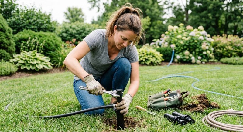 Garden Sprinkler Replacement in Ventura County, CA