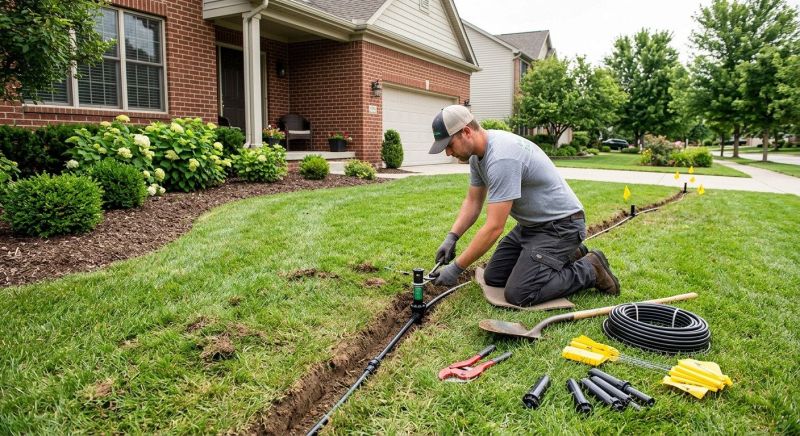 Grass Sprinkler Installation in Ventura County, CA