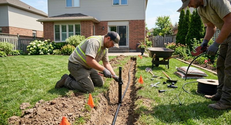 Sprinkler System Relocation in Ventura County, CA