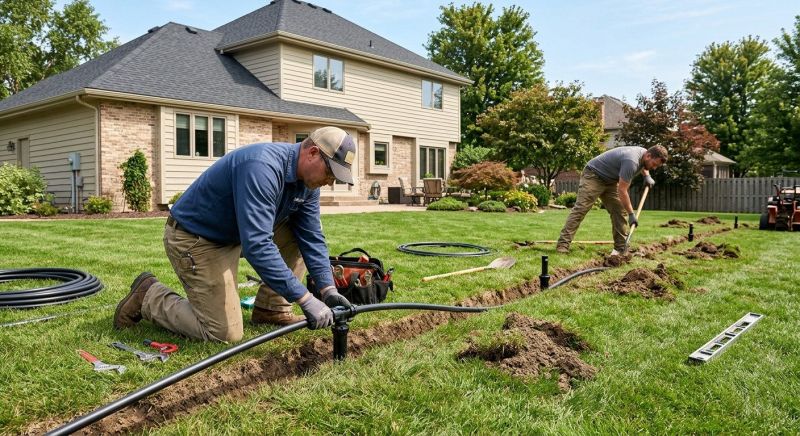 Yard Sprinkler Installation in Aiken, SC