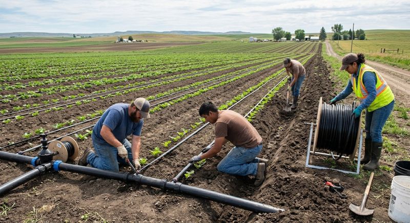 Drip Irrigation Installation in Aiken, SC