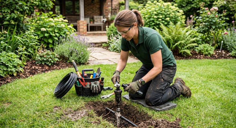 Garden Sprinkler Repair in Aiken, SC