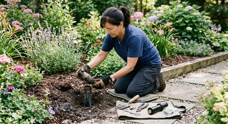 Garden Sprinkler Replacement in Aiken, SC