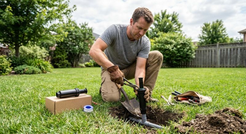 Garden Sprinkler Replacement in Ventura County, CA