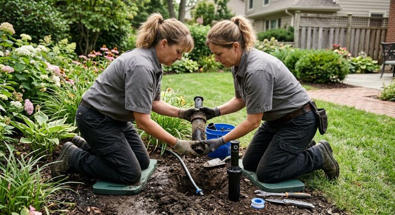 Garden Sprinkler Replacement in Ventura County, CA
