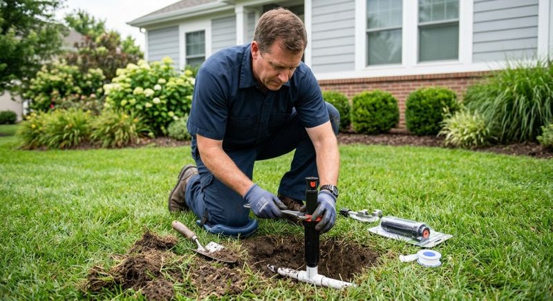 Garden Sprinkler Replacement in Ventura County, CA