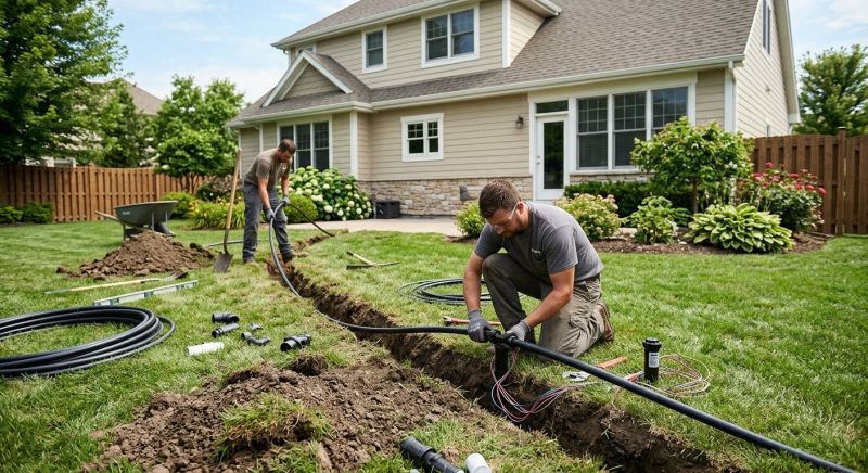 Grass Sprinkler Installation in Ventura County, CA