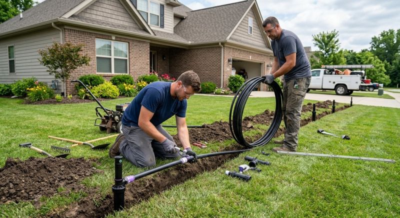Grass Sprinkler Installation in Aiken, SC