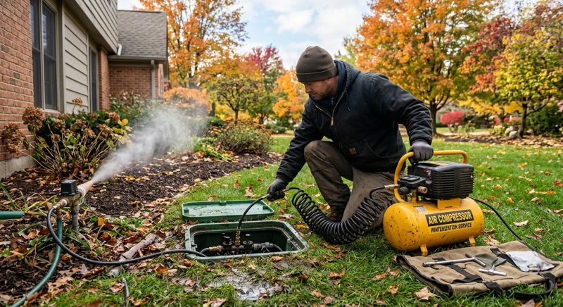 Irrigation Winterization in Carson City, NV