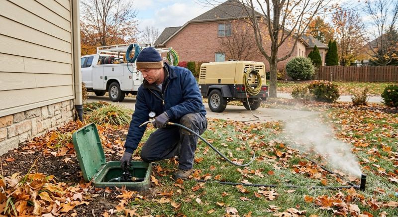 Irrigation Winterization in Reno, NV