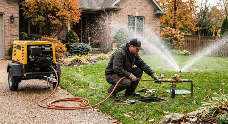 Sprinkler Blowout Service in Ventura County, CA
