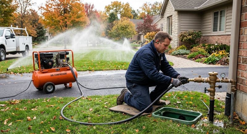 Sprinkler Blowout Service in Reno, NV