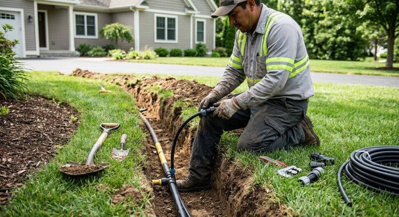 Sprinkler Line Repair in Ventura County, CA