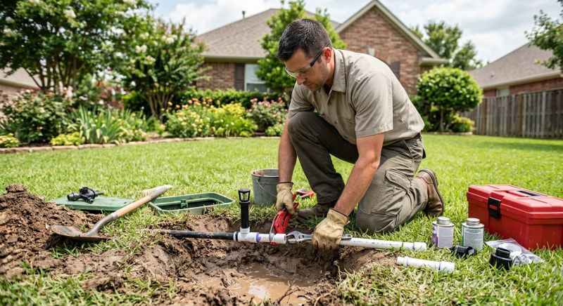 Sprinkler Line Repair in Honolulu, HI
