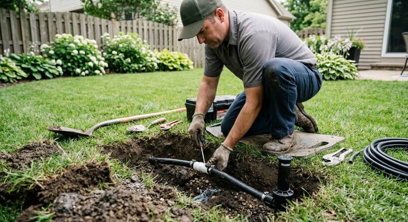 Sprinkler Line Replacement in Ventura County, CA
