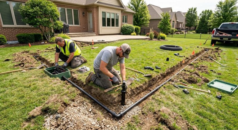 Sprinkler System Relocation in Honolulu, HI