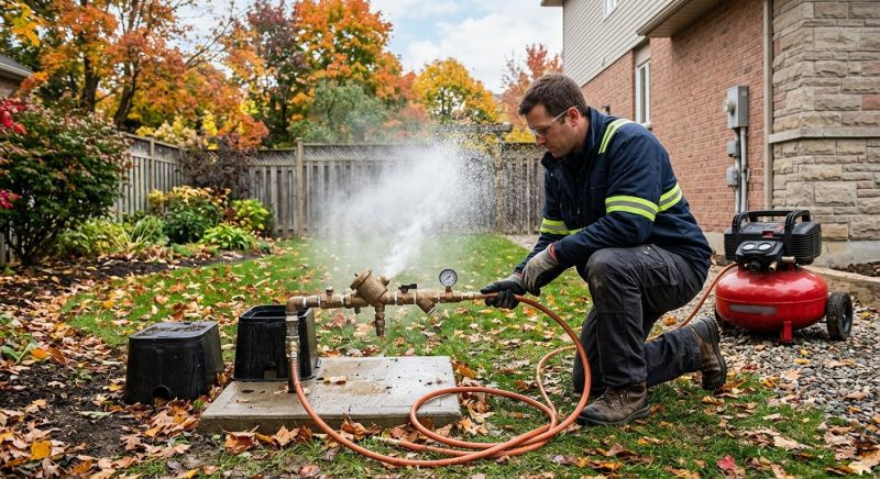 Sprinkler Winterization in Carson City, NV