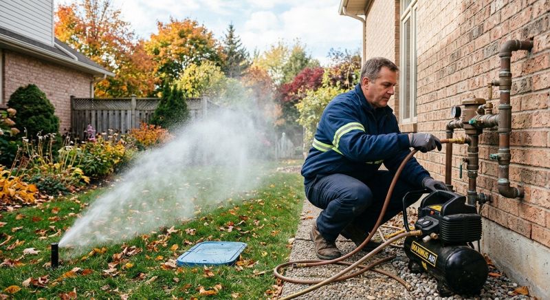 Sprinkler Winterization in Carson City, NV