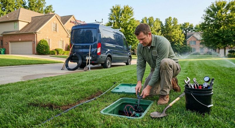 Underground Sprinkler Service in Ventura County, CA